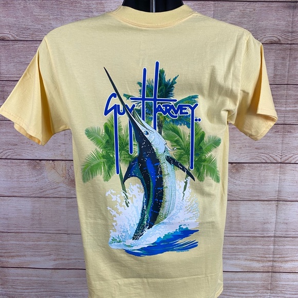 Guy Harvey Shirts Nwt Guy Harvey Swordfish Tee Shirt Front Pocket